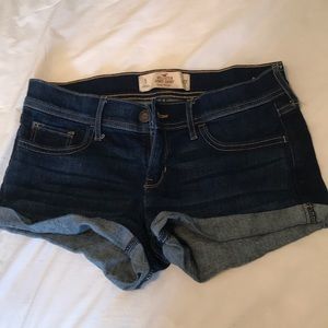 Hollister jean shorts